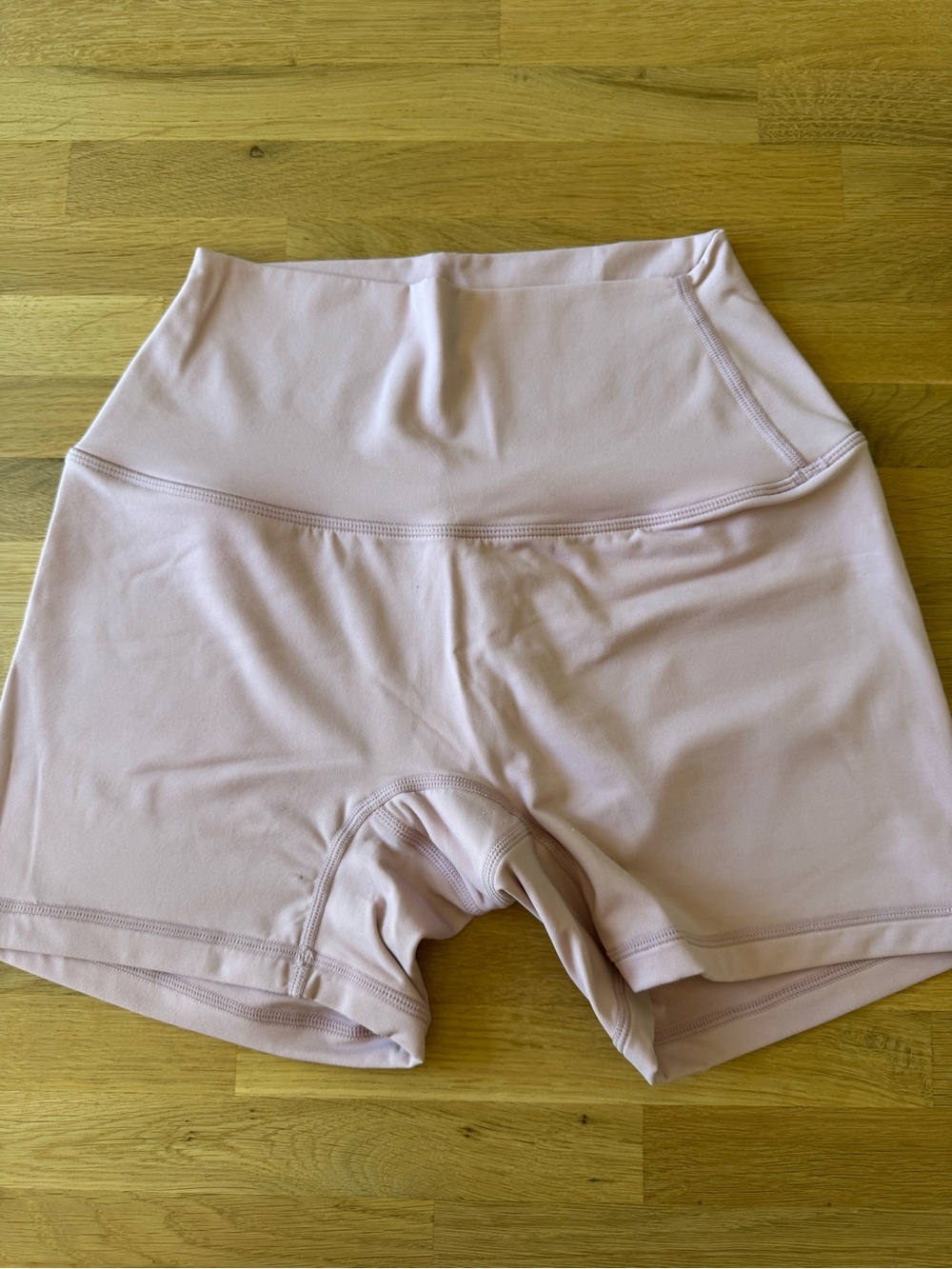 SET Active High-Waist Bike Shorts - Light Pink